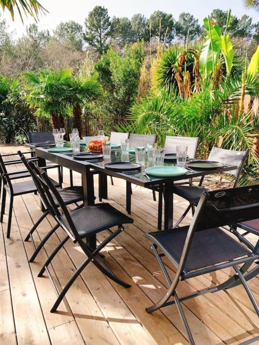 Villa Arcachon 12 Pers Avec Piscine Chauffee 1 Mai Au 30 Sept Экстерьер фото